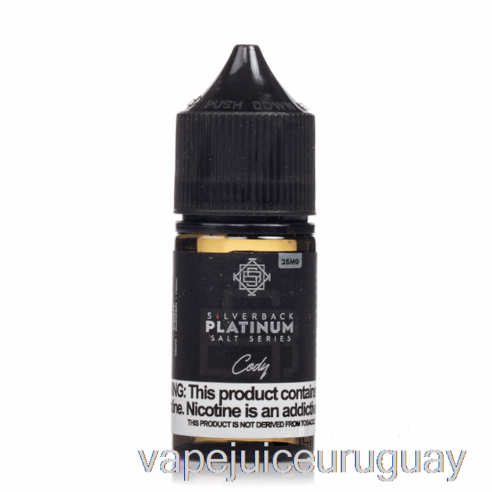 Cody - Sales Silverback Platinum Series - 30ml 25mg Vape Recargable